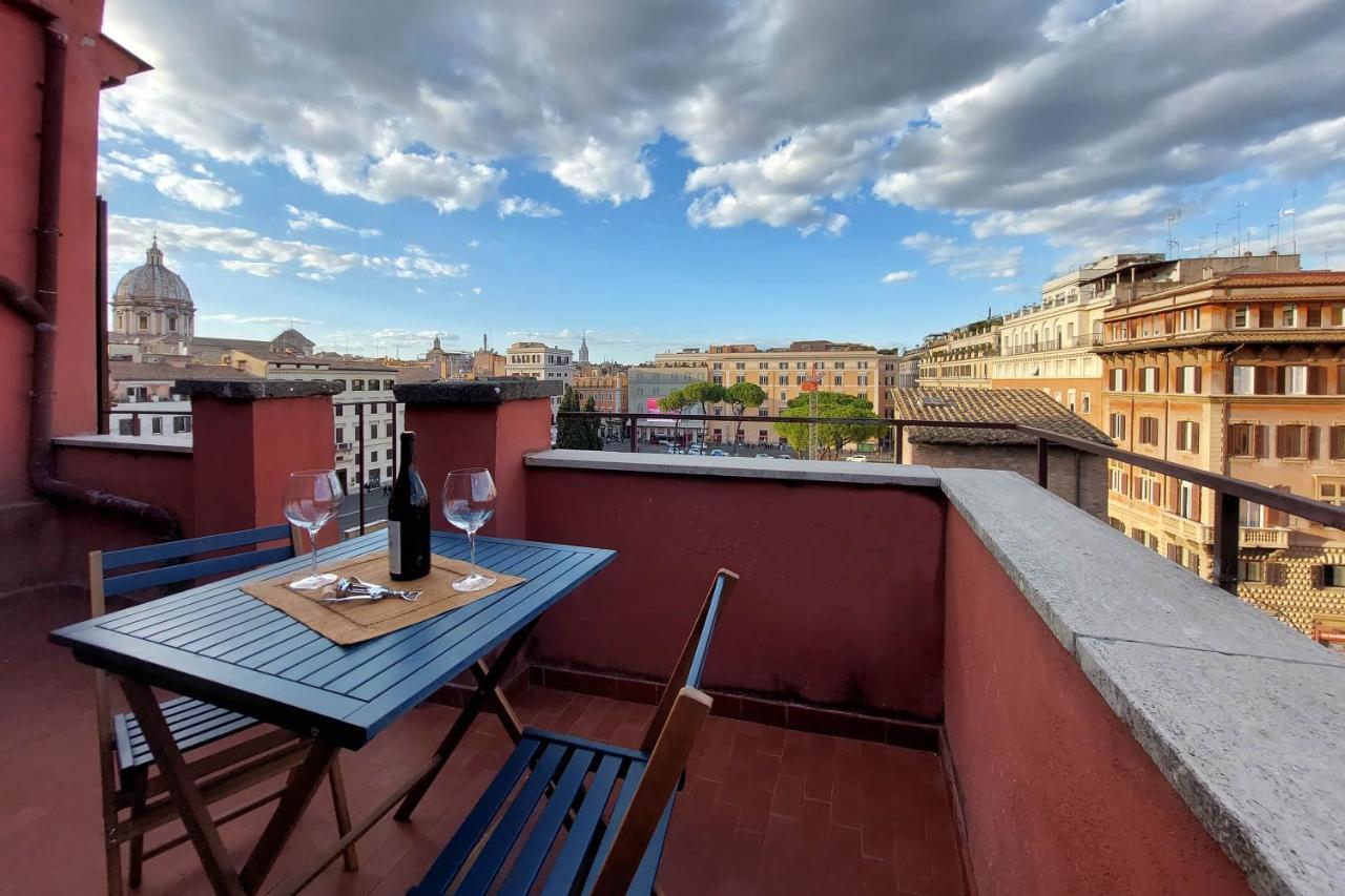 Torre Argentina - Panoramic Penthouse For 8 People With Wonderful Terrace Appartamento